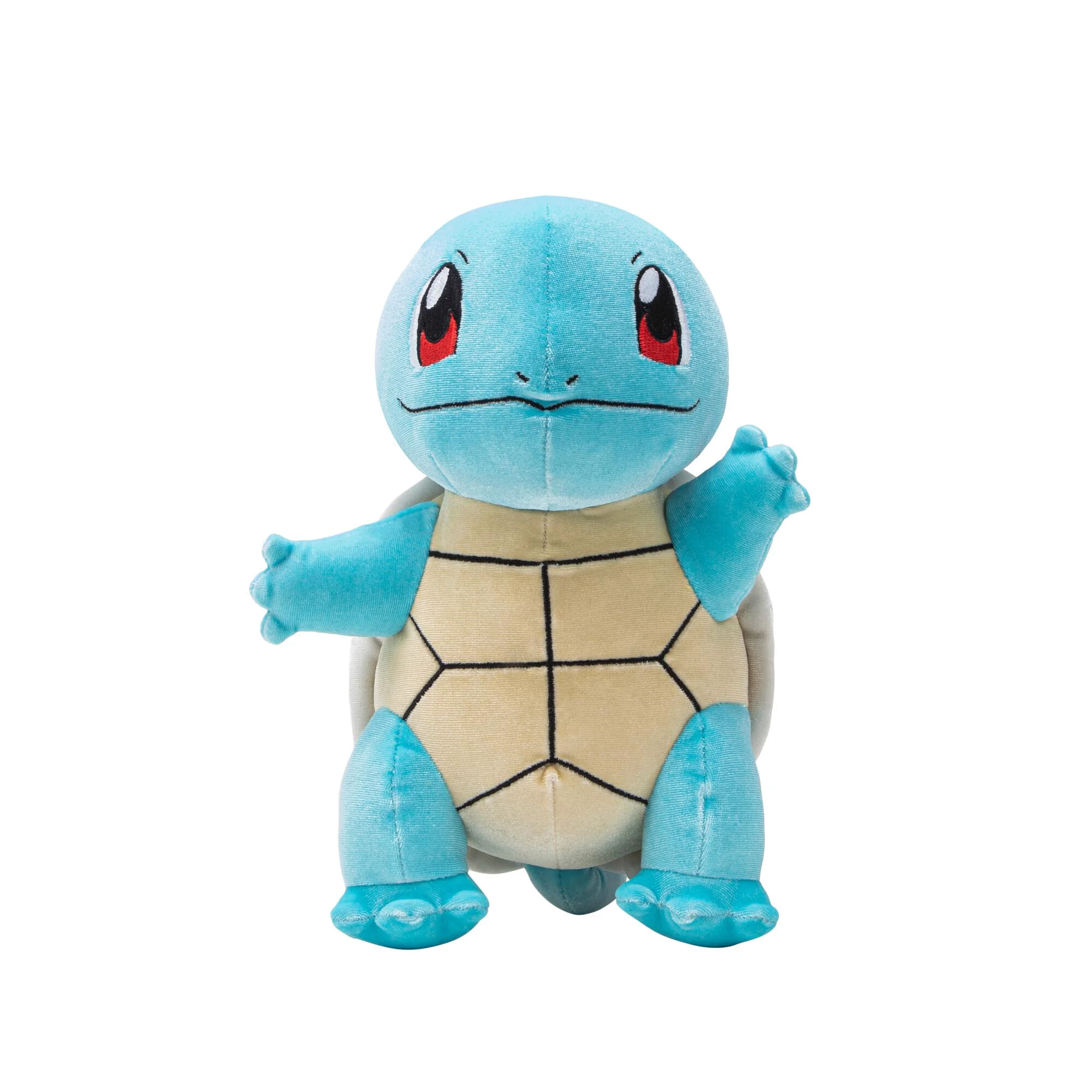 Refined Pokemon Squirtle Select Velvet Plush - 8-Inch Squirtle Plush with Unique Velvet Fabric and Details Sustainable
