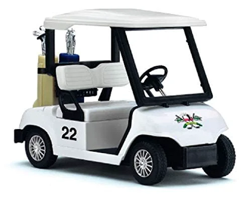 Efficient KiNSFUN Golf Cart 4½ Die Cast Metal Model Pullback Action Toy High-End