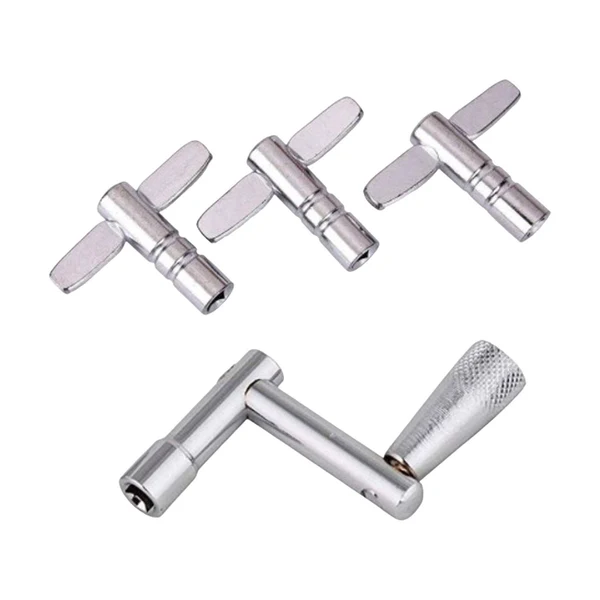 High-End Maxbell Alloy Drum Key T Handle Ergonomic for Drum Tension Rods Percussion Drummer Next-Generation
