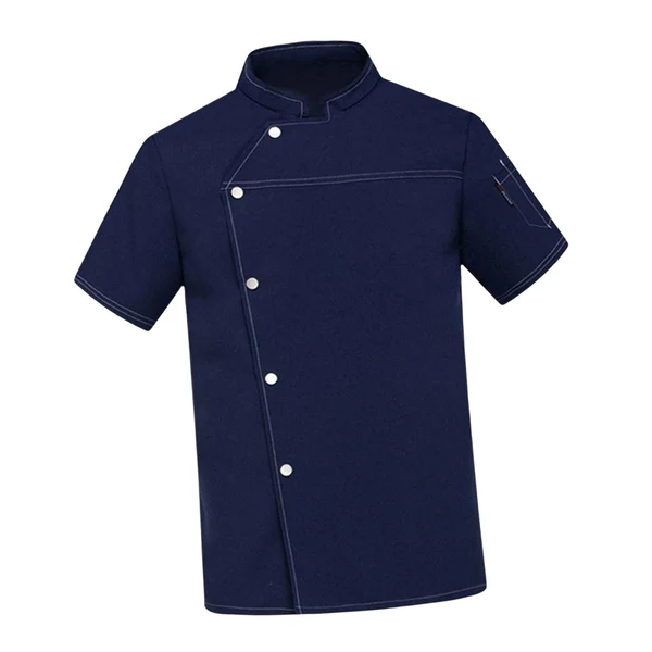 Reusable Maxbell Chef Coat Jacket Waiter Waitress Apparel for Food Service Kitchen Bakery XL Relaxed
