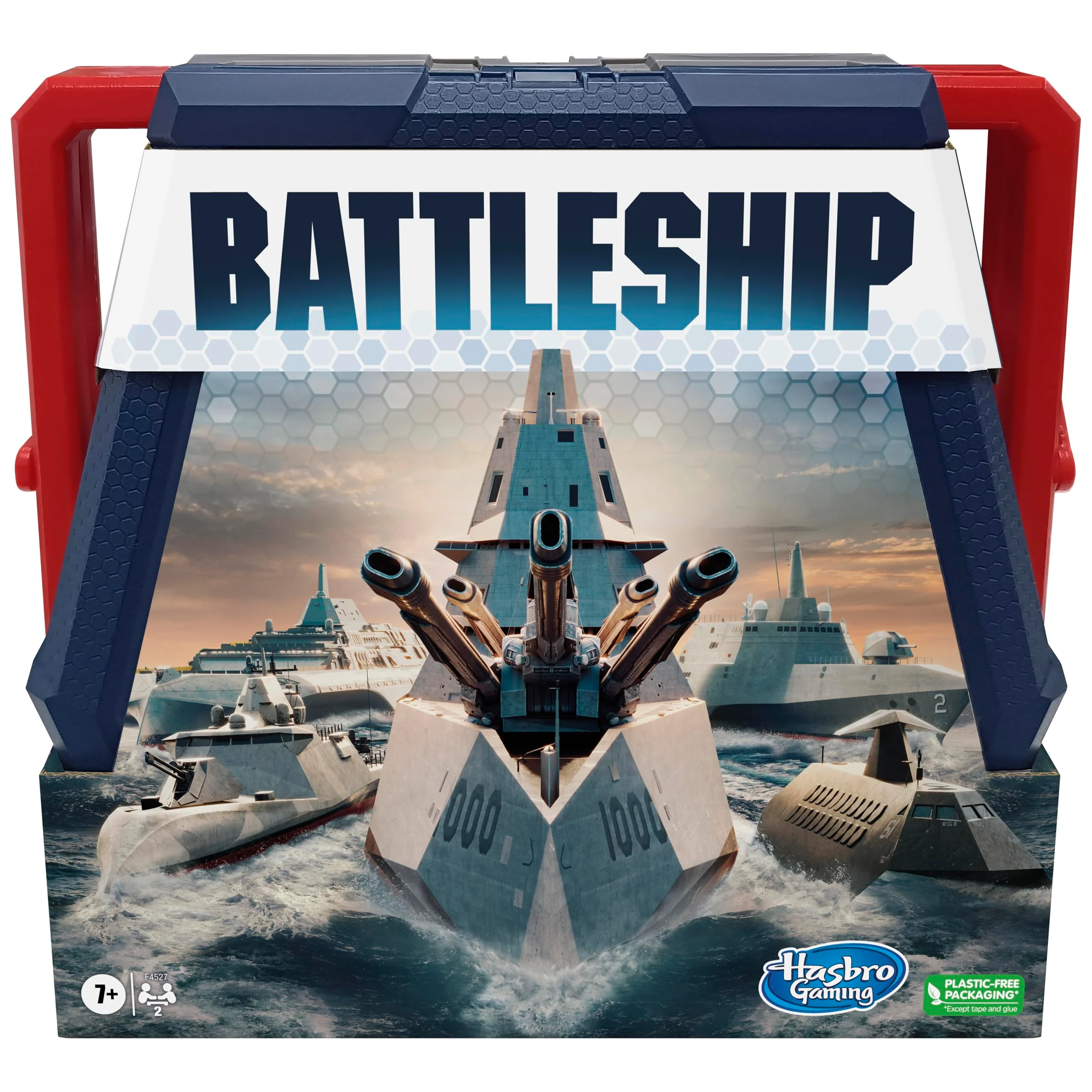 First-Class Battleship Classic Board Game Strategy Game for Kids Ages 7 and Up Fun for 2 Players Authentic