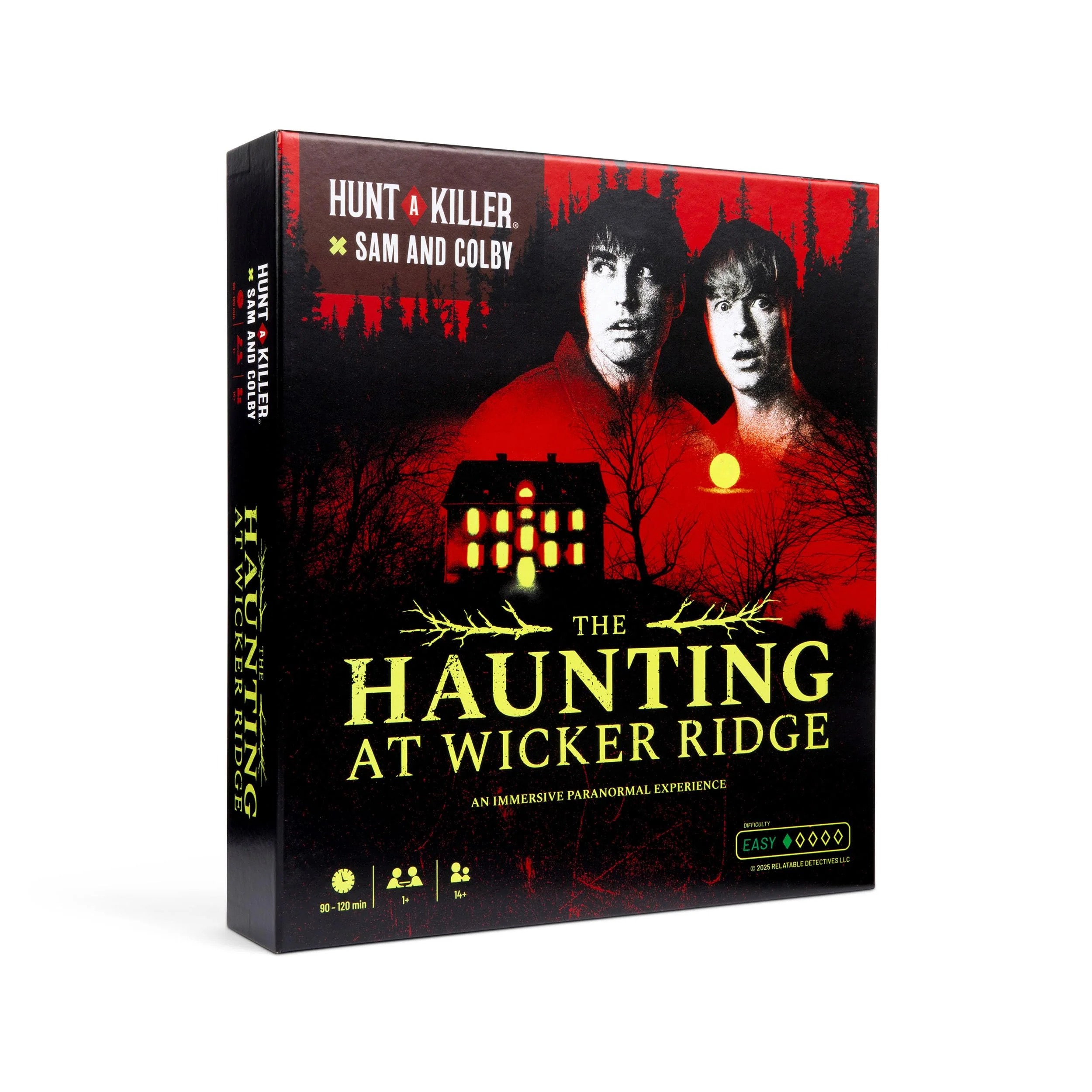 Refined Hunt A Killer x Sam and Colby The Haunting at Wicker Ridge - Immersive Paranormal Mystery Game 90-120 Min Playtime Ages 14 for Fans of… Expertly Made