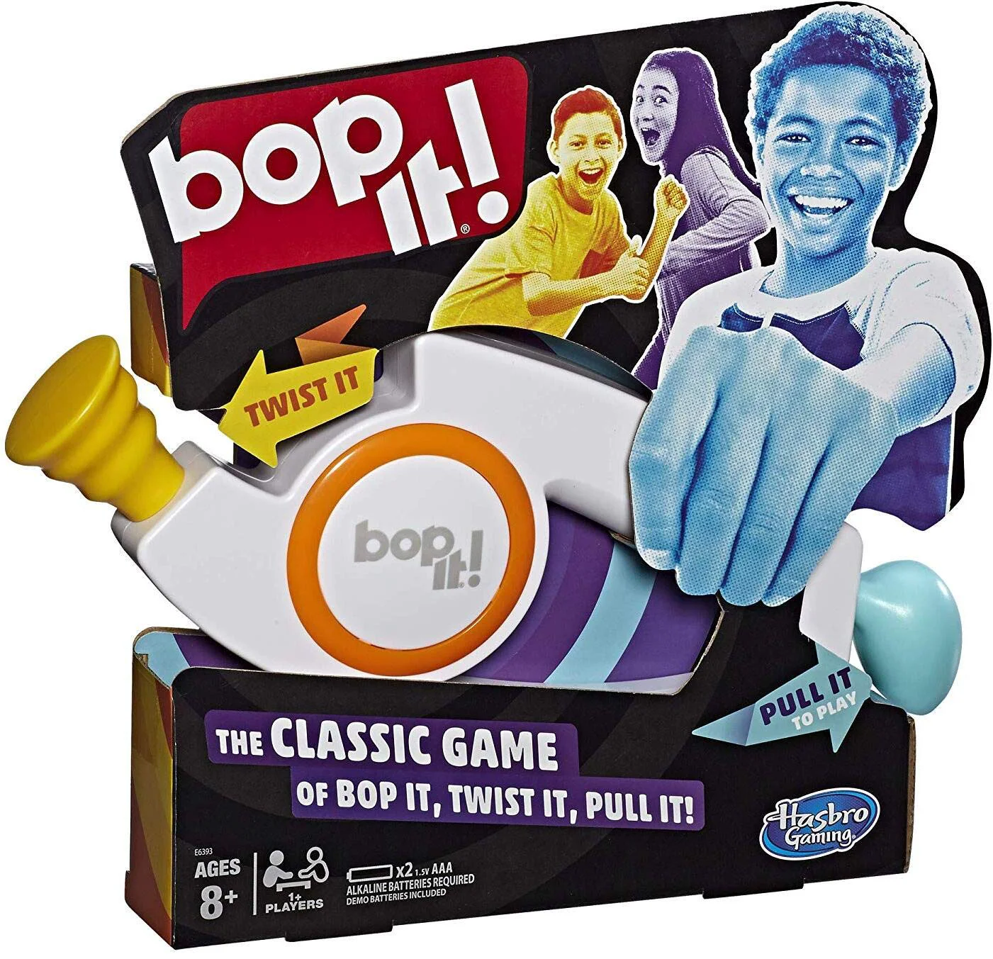 Functional Hasbro Gaming Bop It Electronic Game for Kids Ages 8 and up Kids Games for 1 or More Players Board Games for Kids Kids Gifts Proven