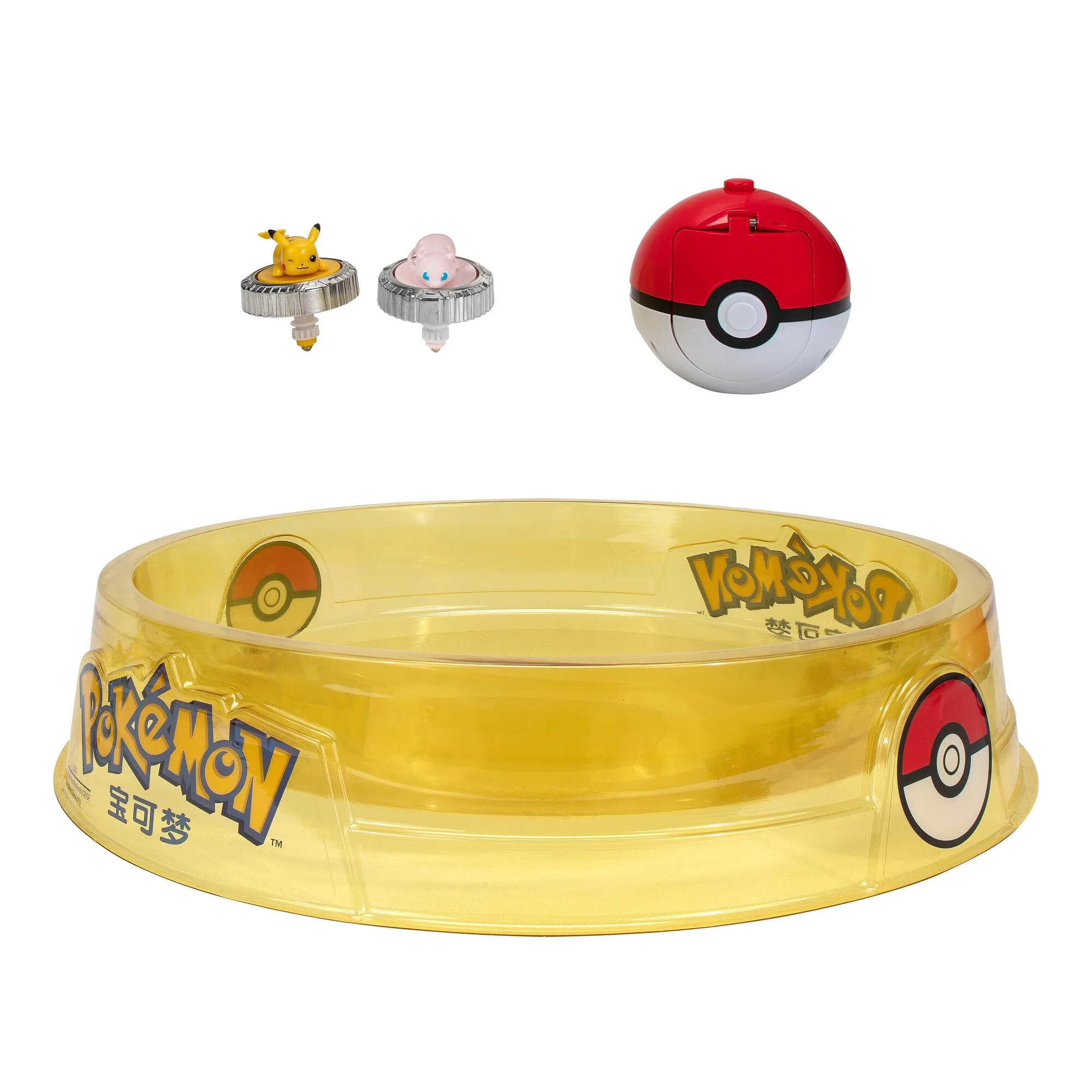 Genuine Pokémon Battle Spinner Arena Set - Two Battle Spinners with Two Poké Ball Spinner Launchers and Battle Arena Outstanding