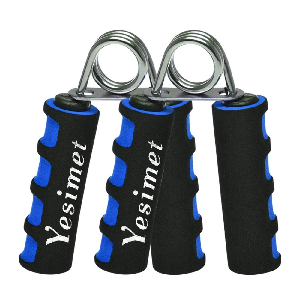 Versatile E-smartinlife Hand Grip Strengthener Set Finger Gripper - Soft Foam Hand Exerciser for Quickly Increasing Wrist Forearm and Finger Strength 2 Pack Authentic