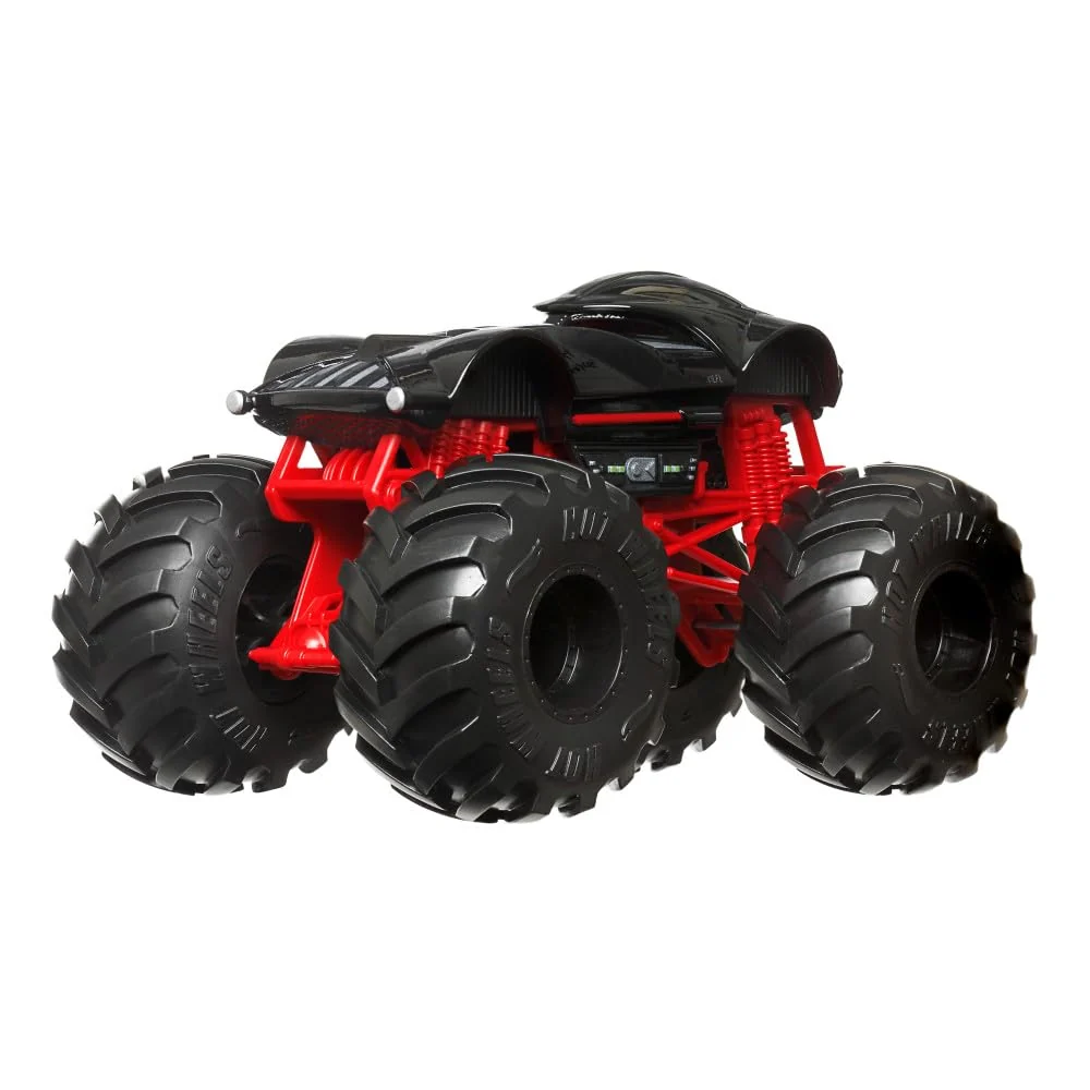 Fine Hot Wheels Monster Trucks Vehículo de Juguete Darth Vader Escala 1 24 User-Friendly