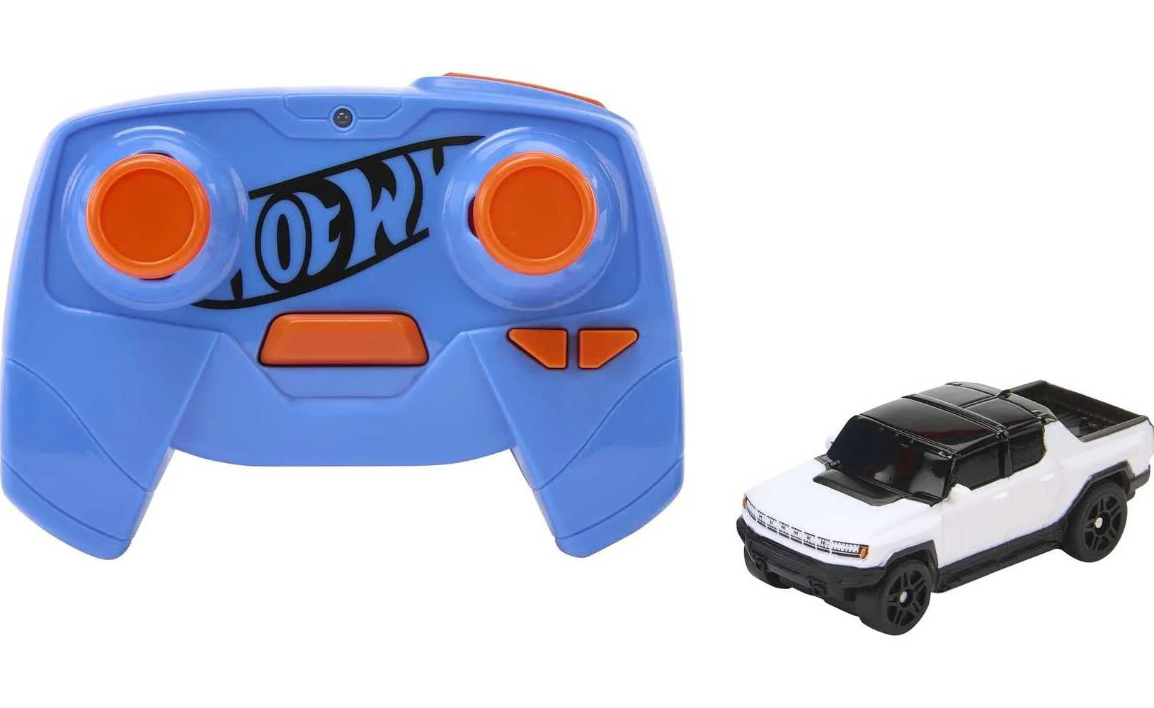 Elite Hot Wheels 1 64 Scale RC Toy Car Remote-Control Hummer EV for On Off Track Racing with USB Cable for Recharging Lightweight