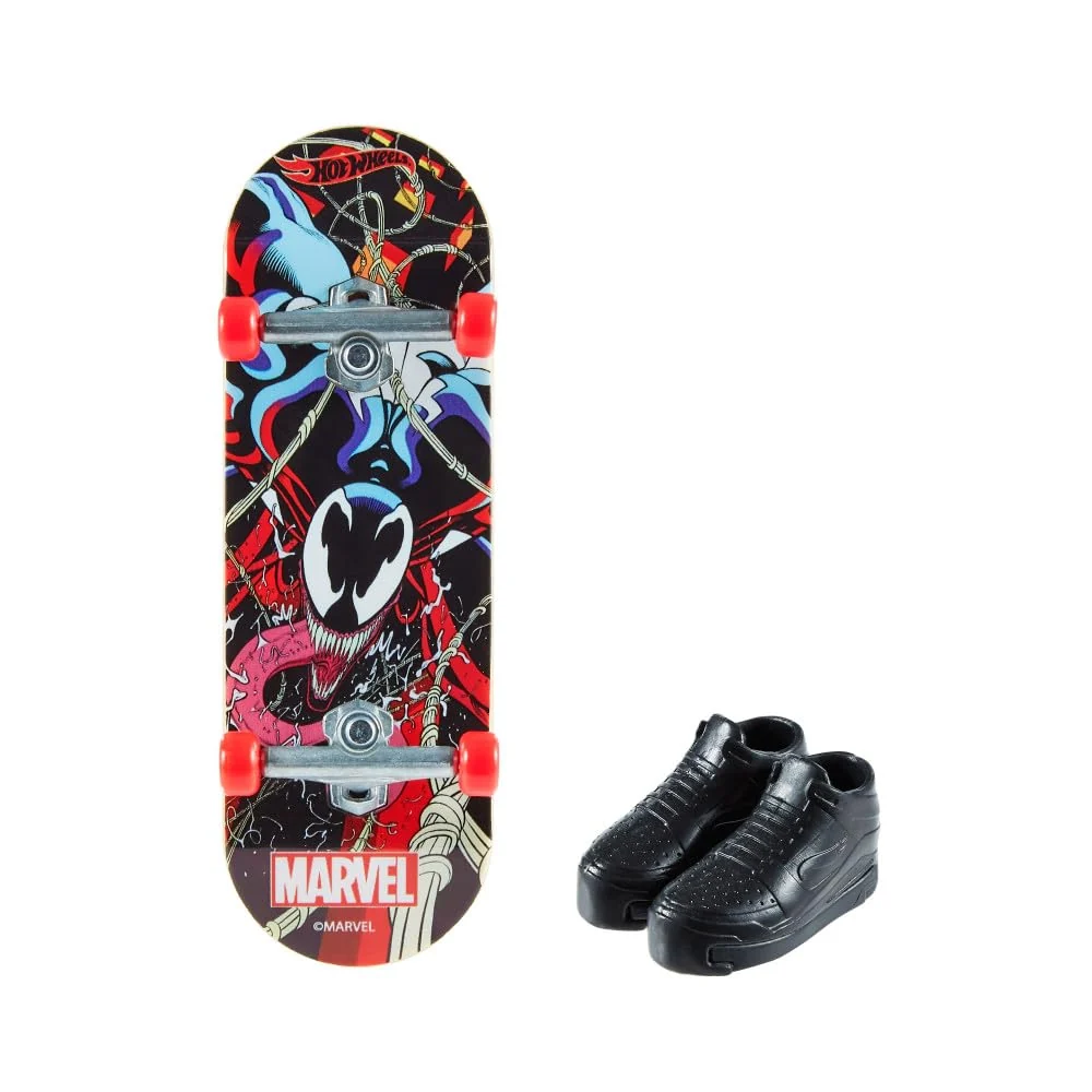 Comfortable Hot Wheels Skate Vehículo de Juguete Patineta Marvel con Tenis Expertly Made