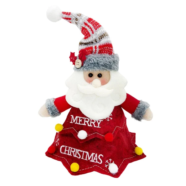 Top-Quality Maxbell 3d Christmas Ornaments Reusable for Wrapping Santa Refined