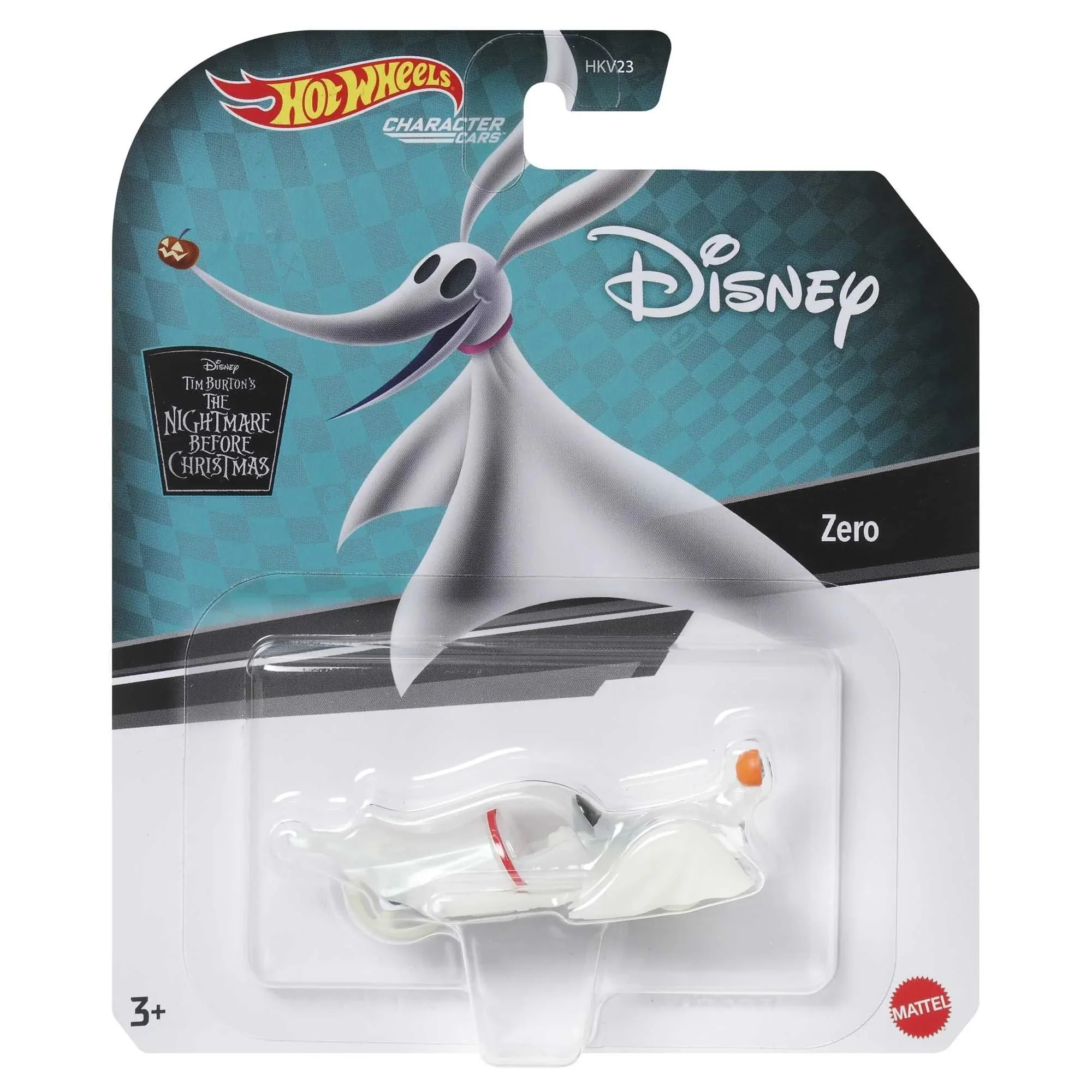Smooth Hot Wheels Disney Zero Character Car 1 64 Scale The Nightmare Before Christmas High-End