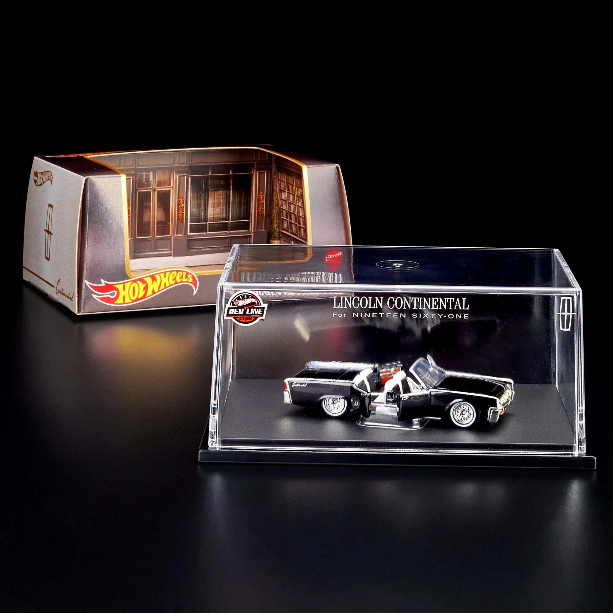 Fine Crafted Hot Wheels 61 Lincoln Continental Collectors RLC Exclusive Trendy