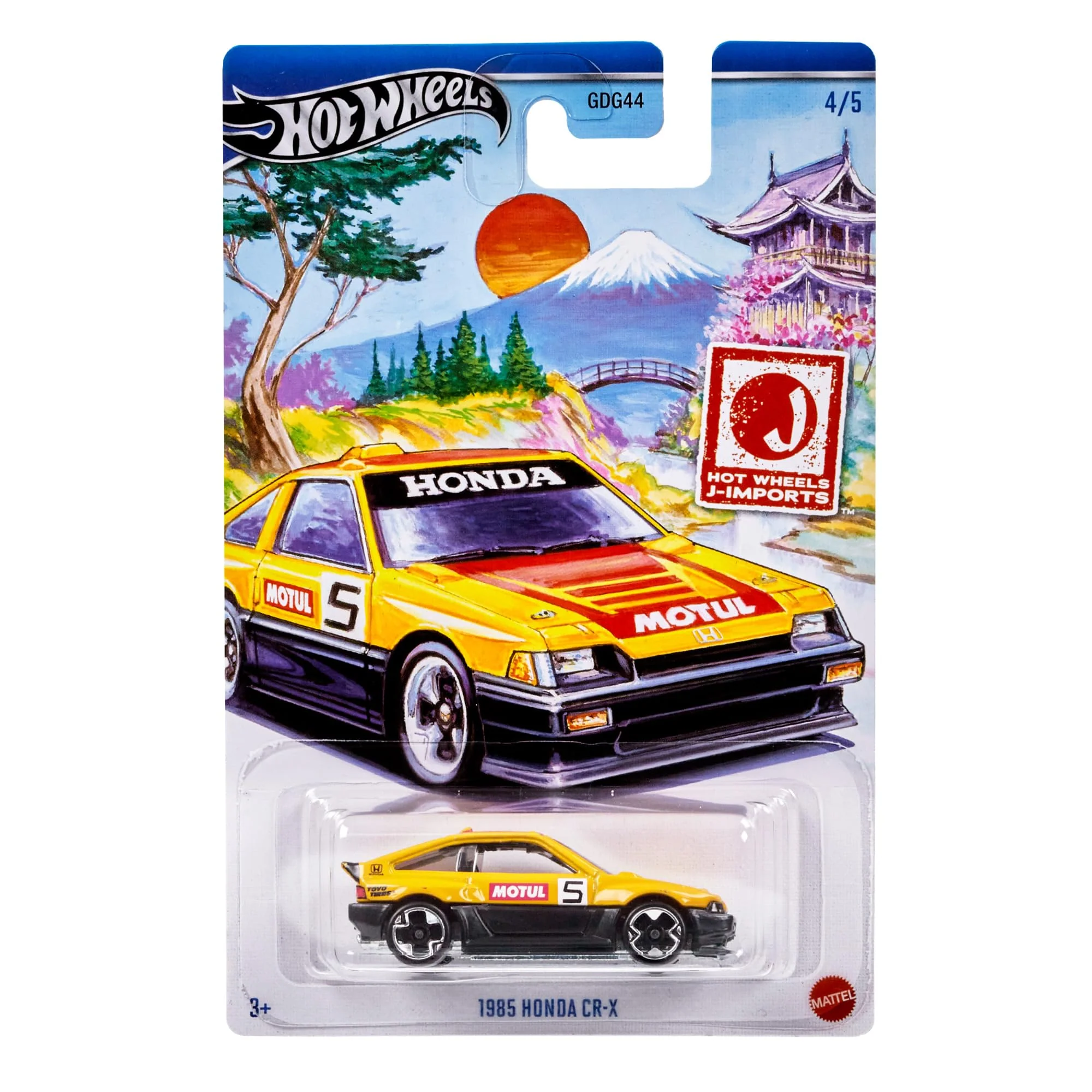 Comfortable Hot Wheels Collectible Vehicle Collector 1985 Honda CR-X Trendy