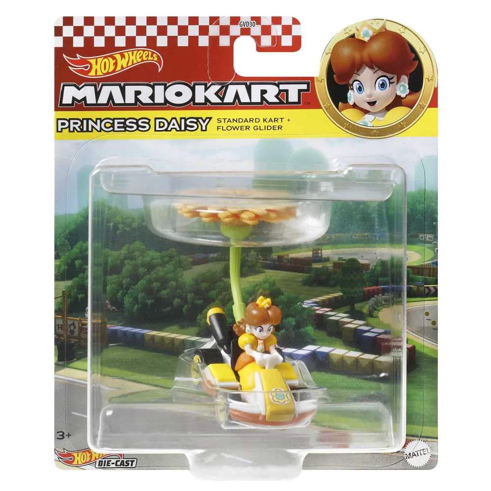 Exceptional Hot Wheels Princess DasiyStandard Kart with Flower Glider Solid