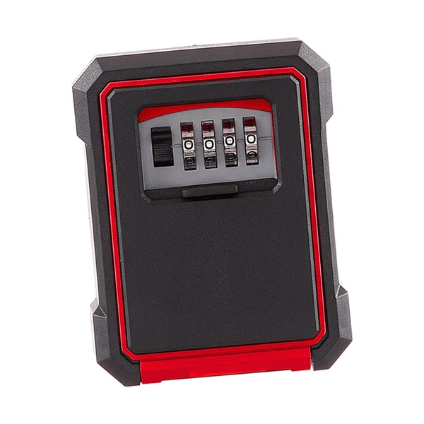 Fine Maxbell Key Storage Lock Box 4 Digit Password Key Storage Case Wall Mounted for Home Red Efficient
