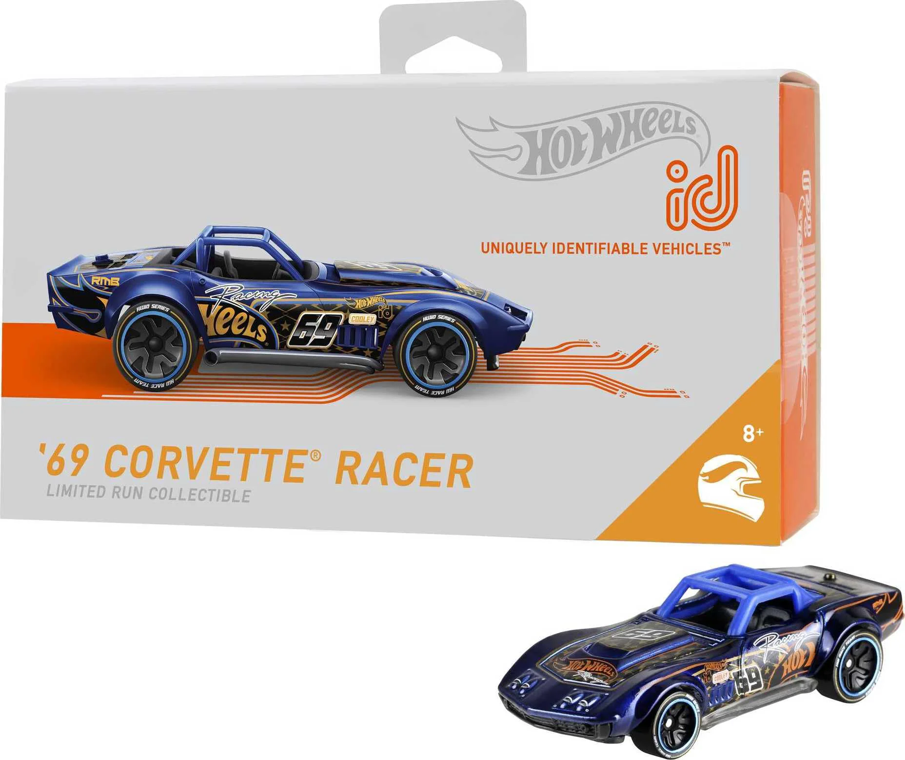 Sustainable Hot Wheels id 69 Corvette Racer Race Team Exceptional