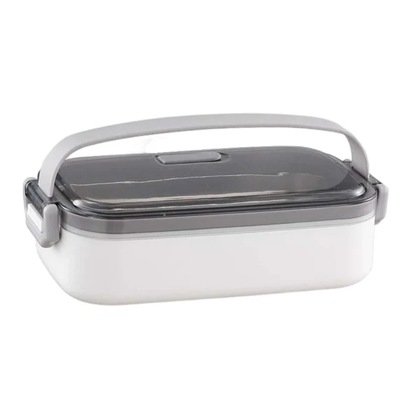 Selected Maxbell Lunch Box Large Capacity Bento Box Food Container for Office Camping Outdoor Single White Recyclable