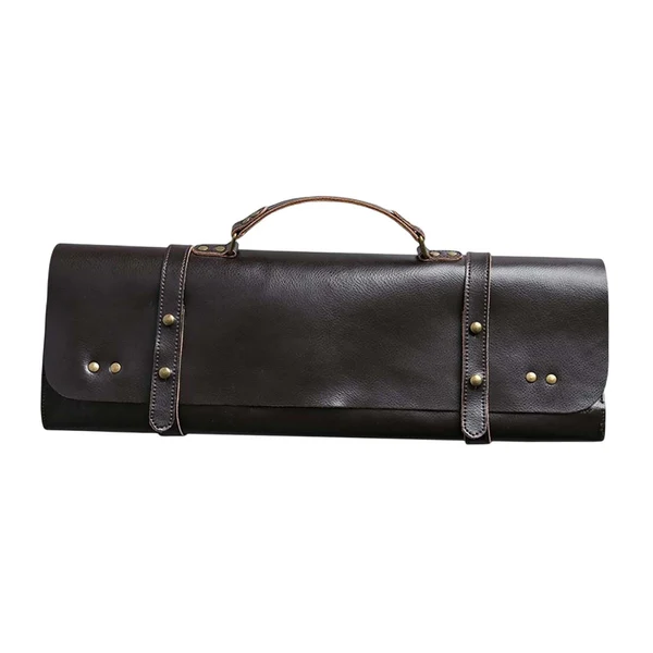 Crafted Maxbell Drumstick Bag Detachable Large Capacity Portable Artificial Leather Durable brown Premium Material