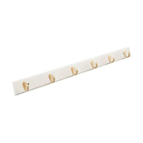 Durable Maxbell Coat Hook Clothes Hanger Home Decoration for Living Room Bathroom Entryway White 74cm Crafted