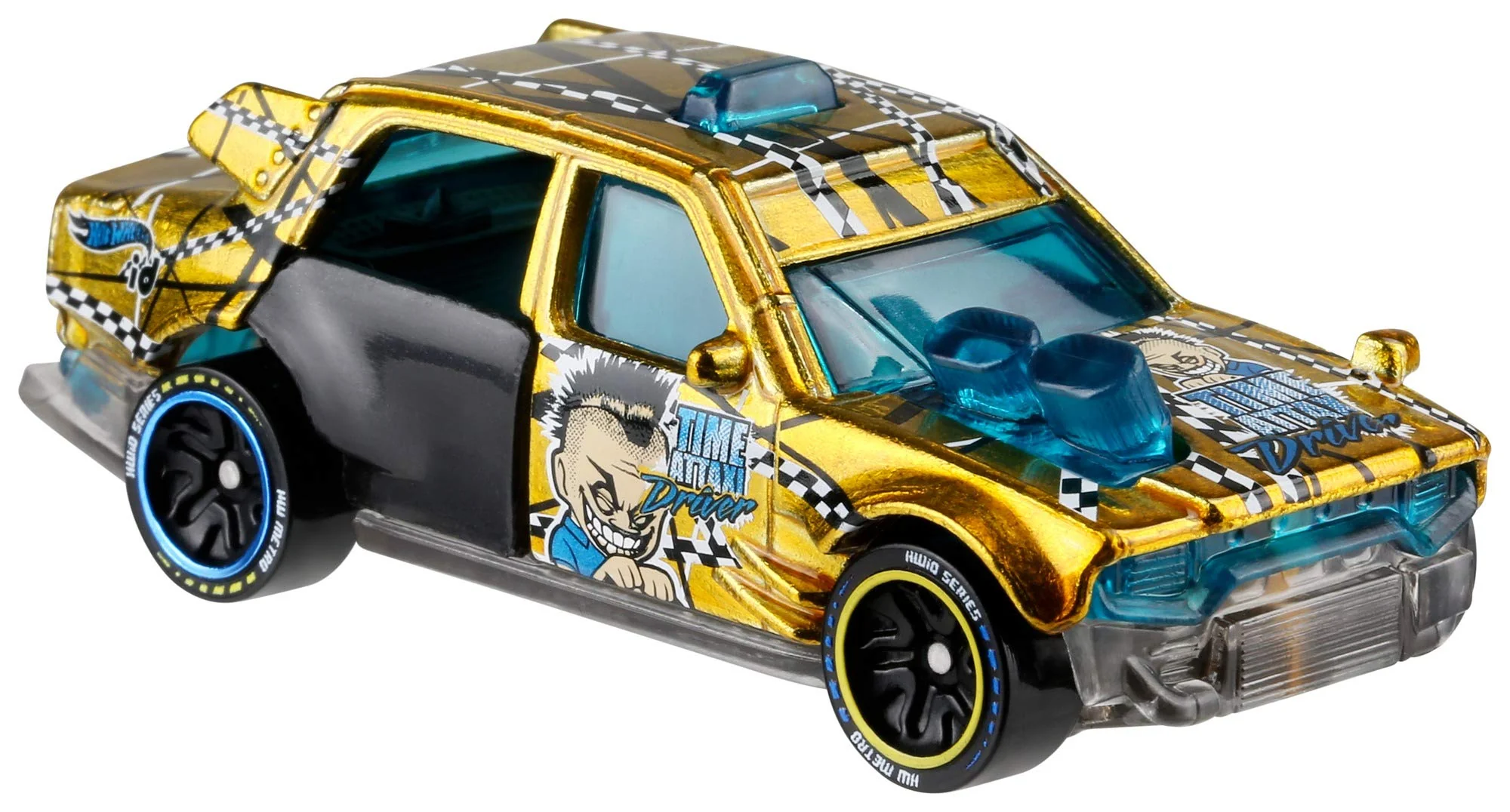 Breathable Hot Wheels Toy Car 1 64 Scale id Time Attaxi Embedded with NFC Chip Uniquely Identifiable for Kids Collectors Fast