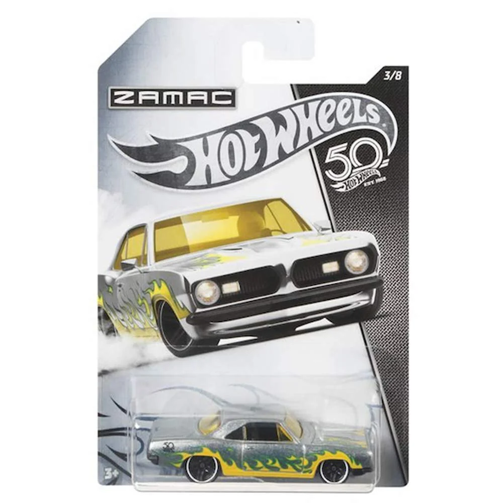 Superior Hot Wheels ZAMAC '68 Plymouth Barracuda Formula S 3 8 50TH Anniversary Environmentally Friendly