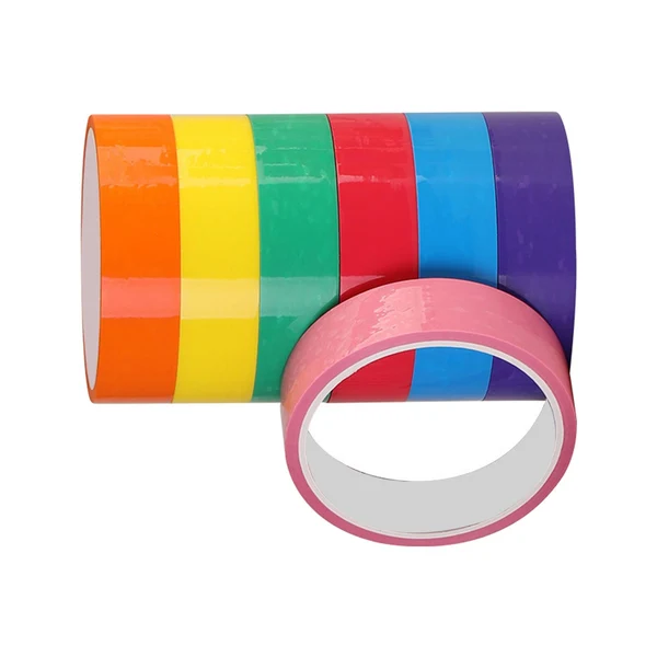 Fine Crafted Maxbell 7 Pieces Creative Sticky Ball Tapes Colored Sensory Toy for Relaxing Kids 24mm Healthy