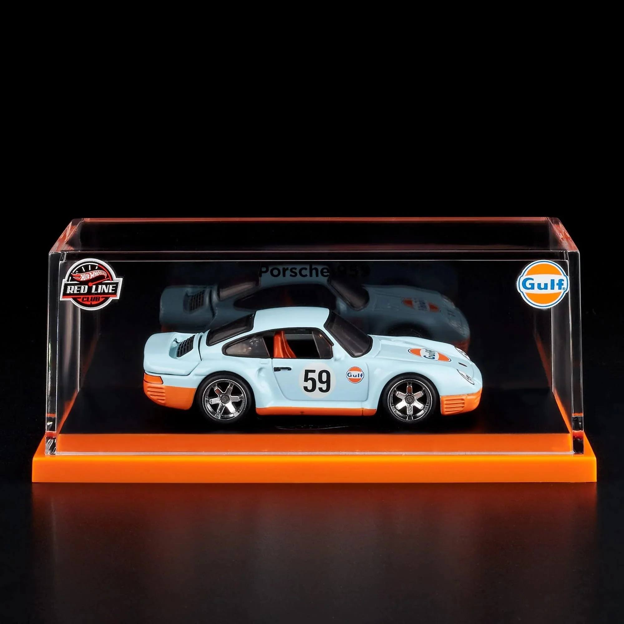 Selected Hot Wheels RLC Exclusive 1986 Porsche 959 Gulf Blue User-Friendly