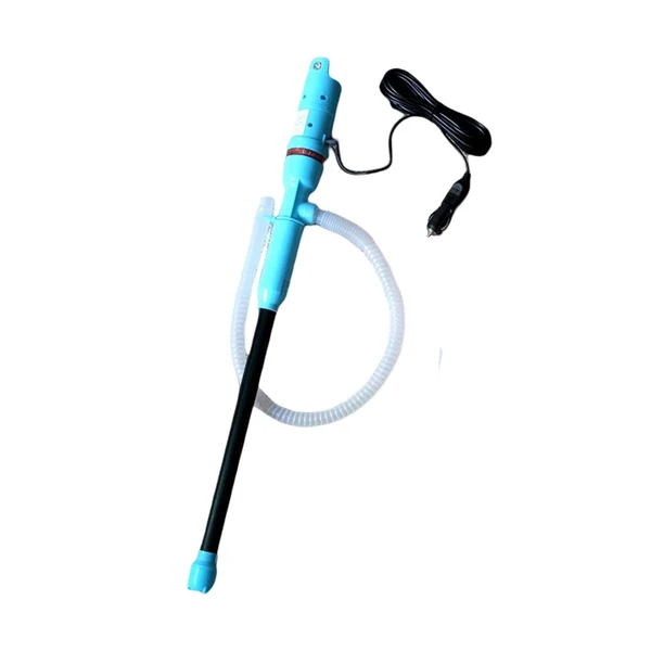 Breathable Maxbell Electric Oil Water Liquids Transfer Pump Car Siphon Hose for Oil Blue Comfortable