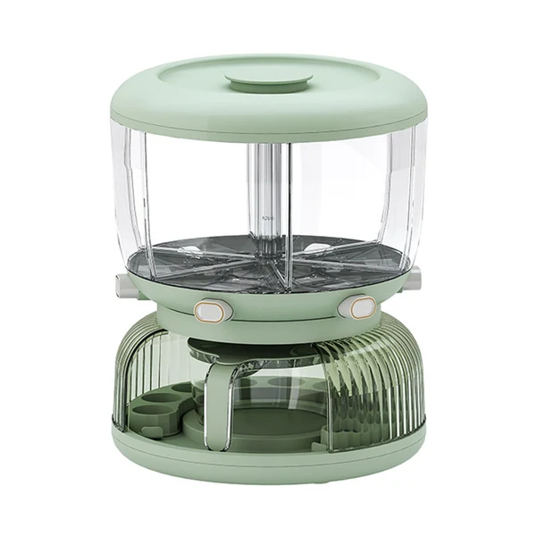 Unique Maxbell 6 Grid Ce Rice Dispenser Bucket Container Bin for Beans Home Green Sustainable