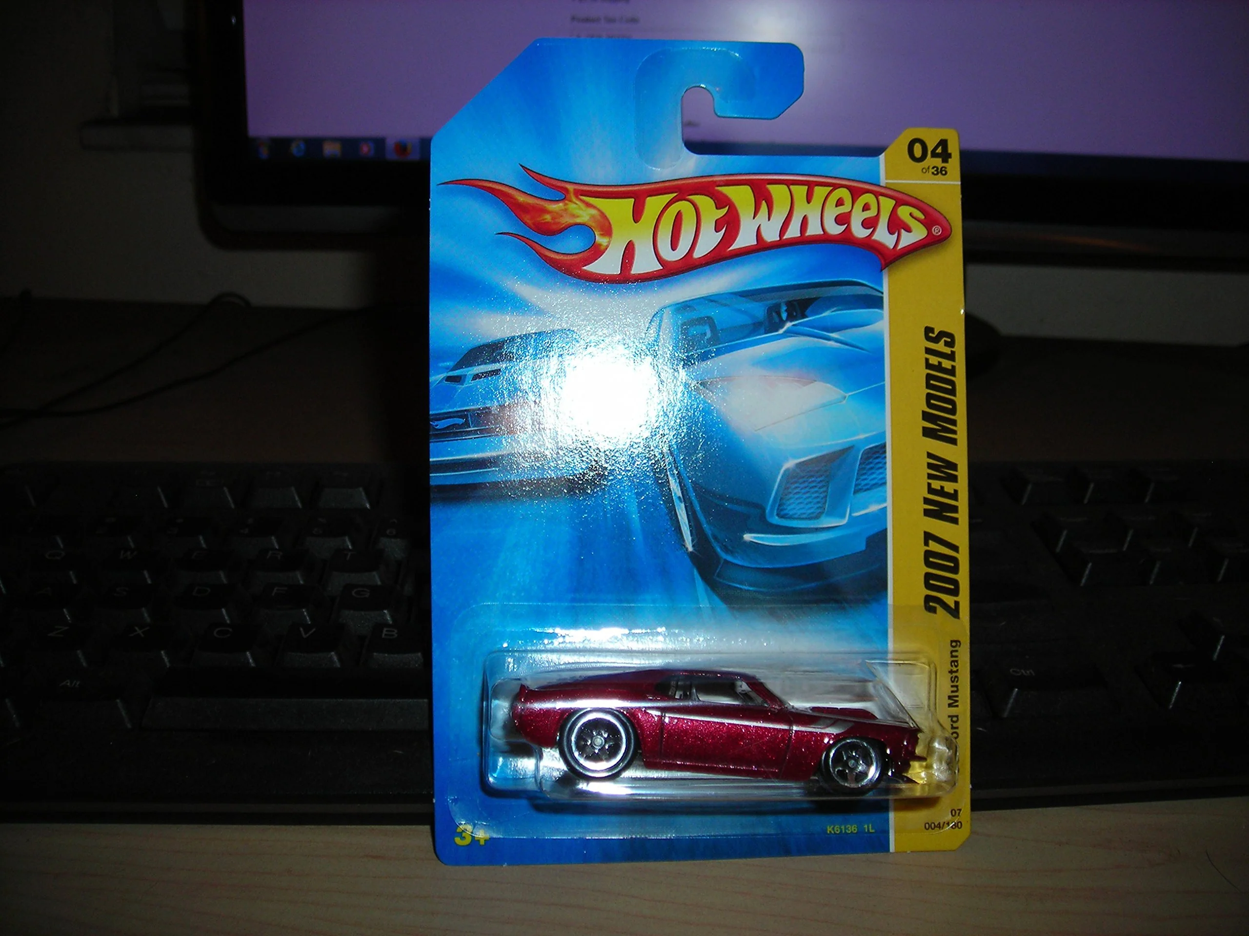 Fine Crafted Hot Wheels 2007 New Models '69 Ford Mustang 1 64 Scale Modern