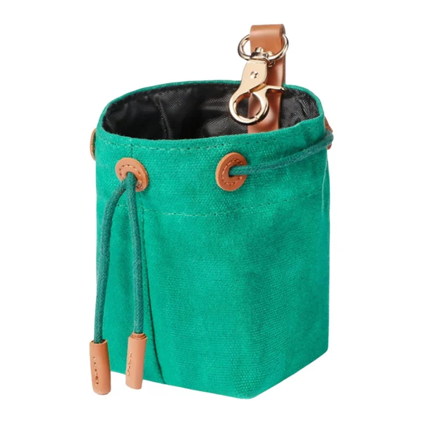 Smooth Maxbell Dogs Treat Pouch Training Bag Food Snack Storage Bag Training Treat Bag green Clean
