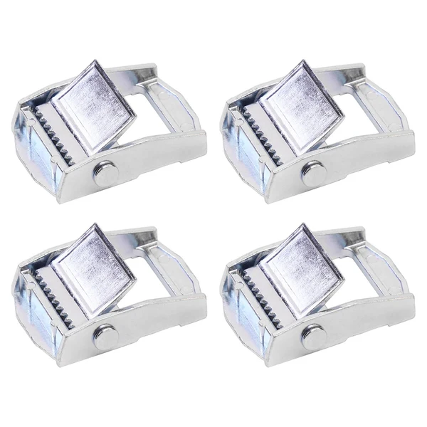 Soft Maxbell 4Pcs Metal Webbing Buckle Closure Heavy Duty Tensioner for Hiking 2.5CM Exceptional