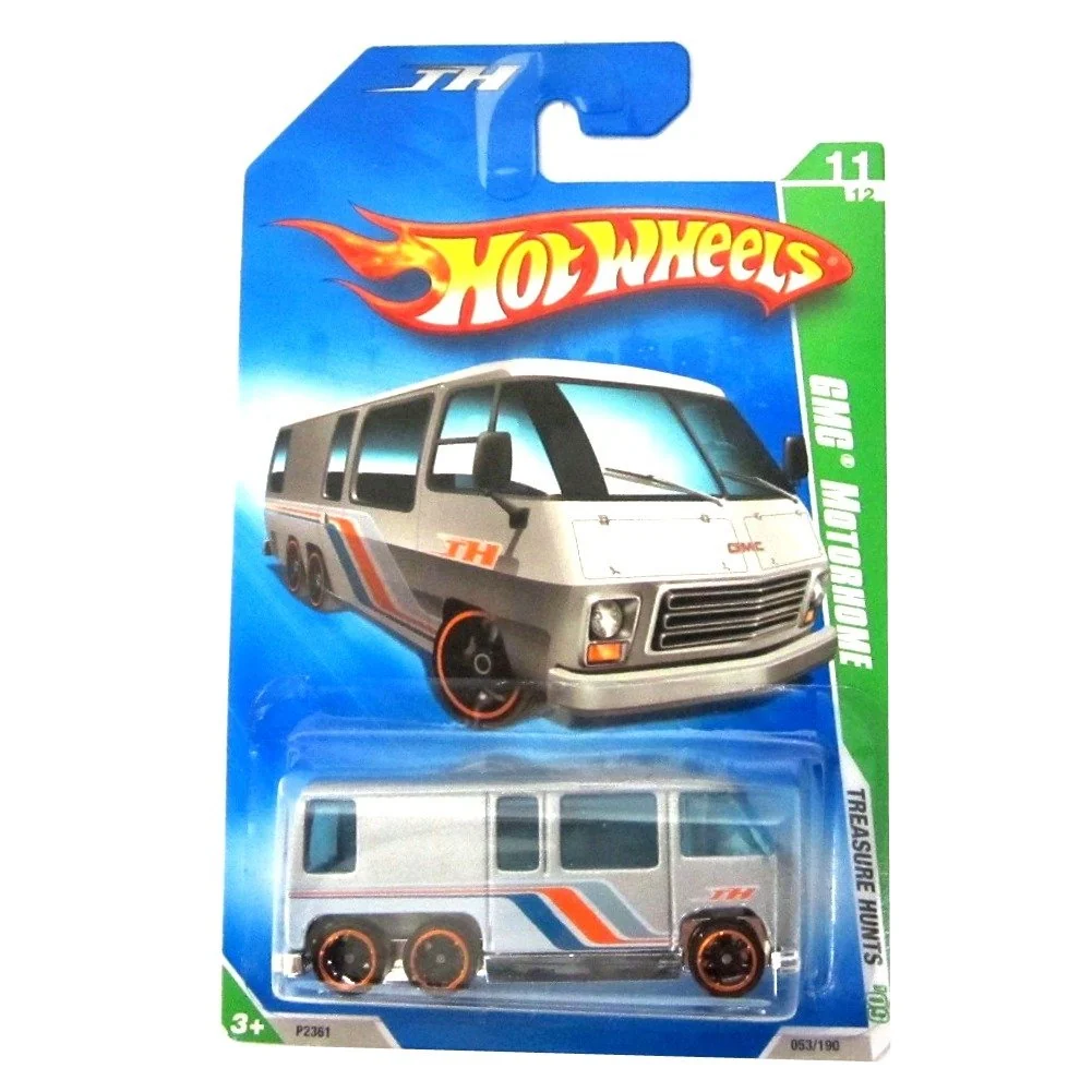 High-End Hot Wheels 2009-11 Treasure Hunts GMC MOTORHOME 1 64 Scale Smooth