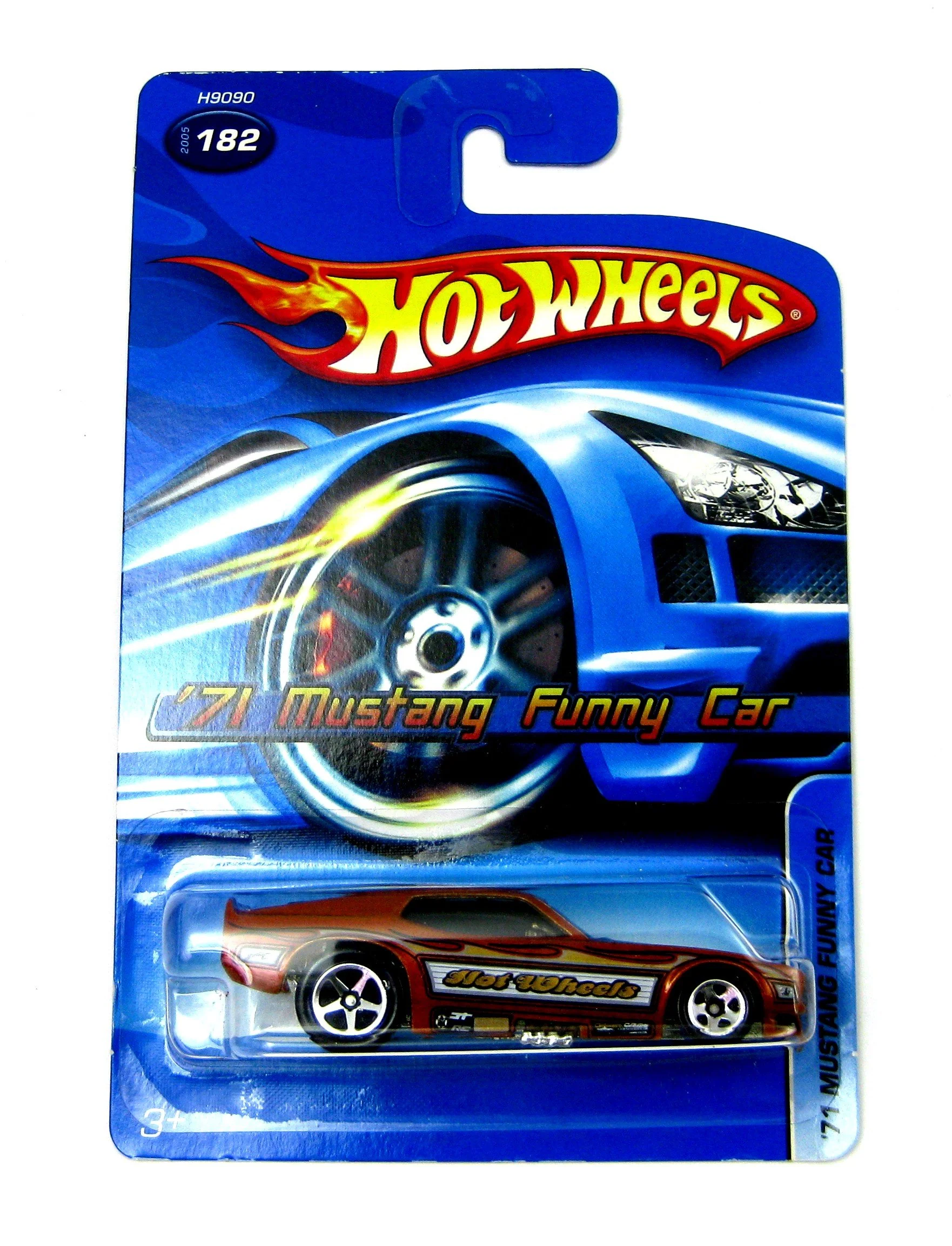 Recyclable Hot Wheels 2005 182 '71 Mustang Funny Car 1971 New - Near Mint Premium Material