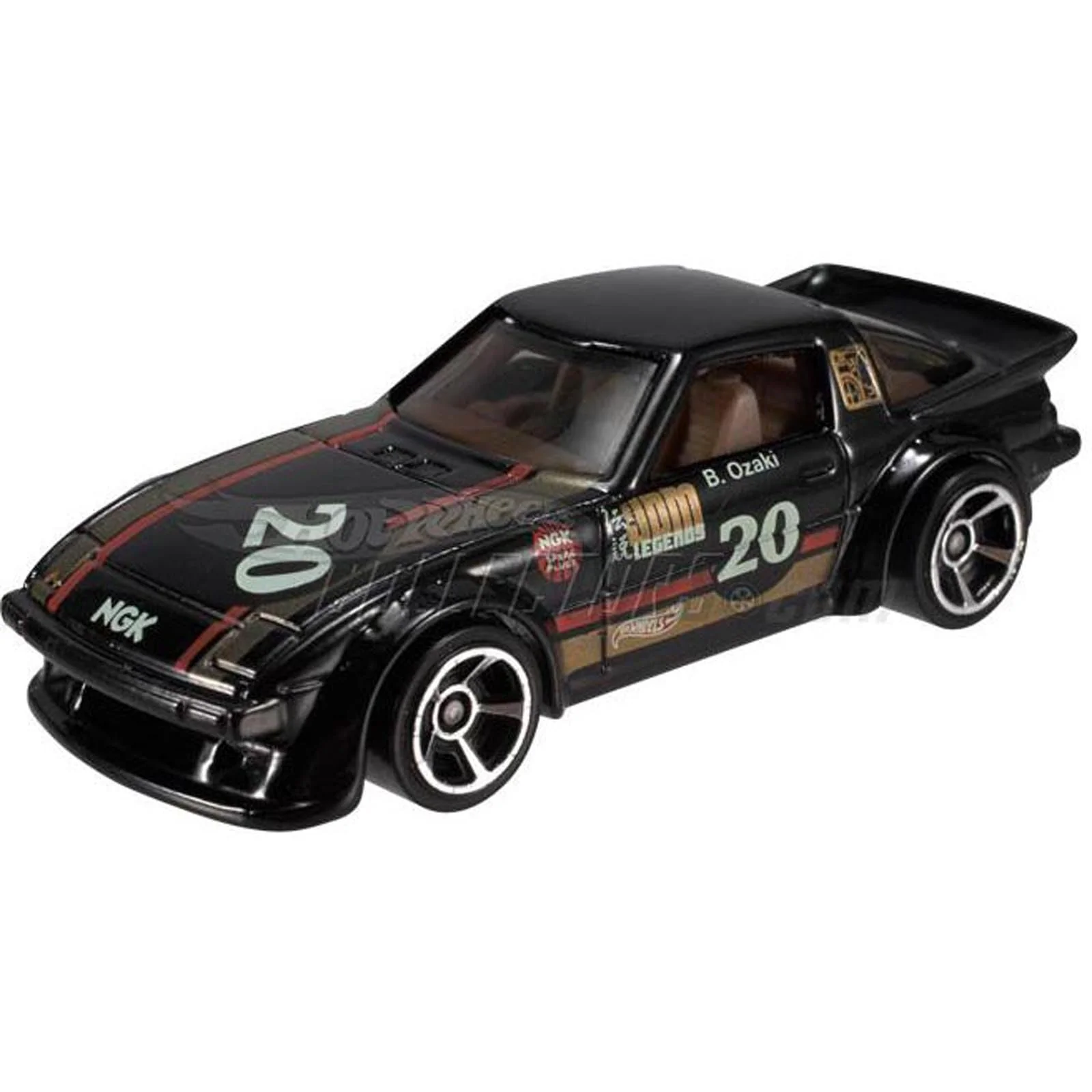 High-Performance Hot Wheels 2012 New Models Mazda RX-7 Black 31 247 Lightweight