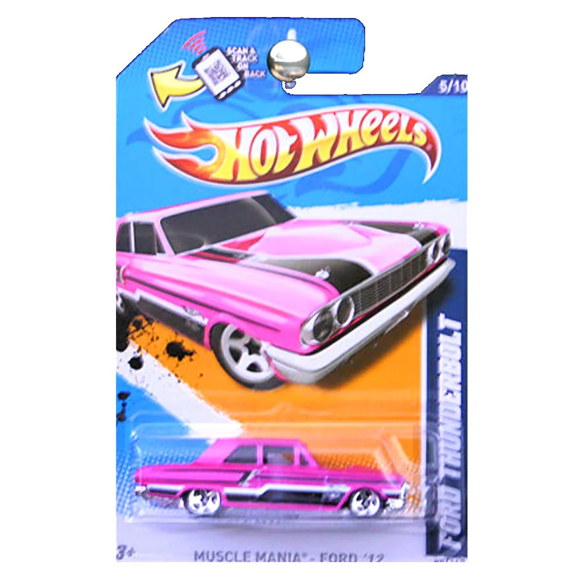 Trendy Hot Wheels 2012 Muscle Mania Ford Thunderbolt Walmart Pink High-Performance