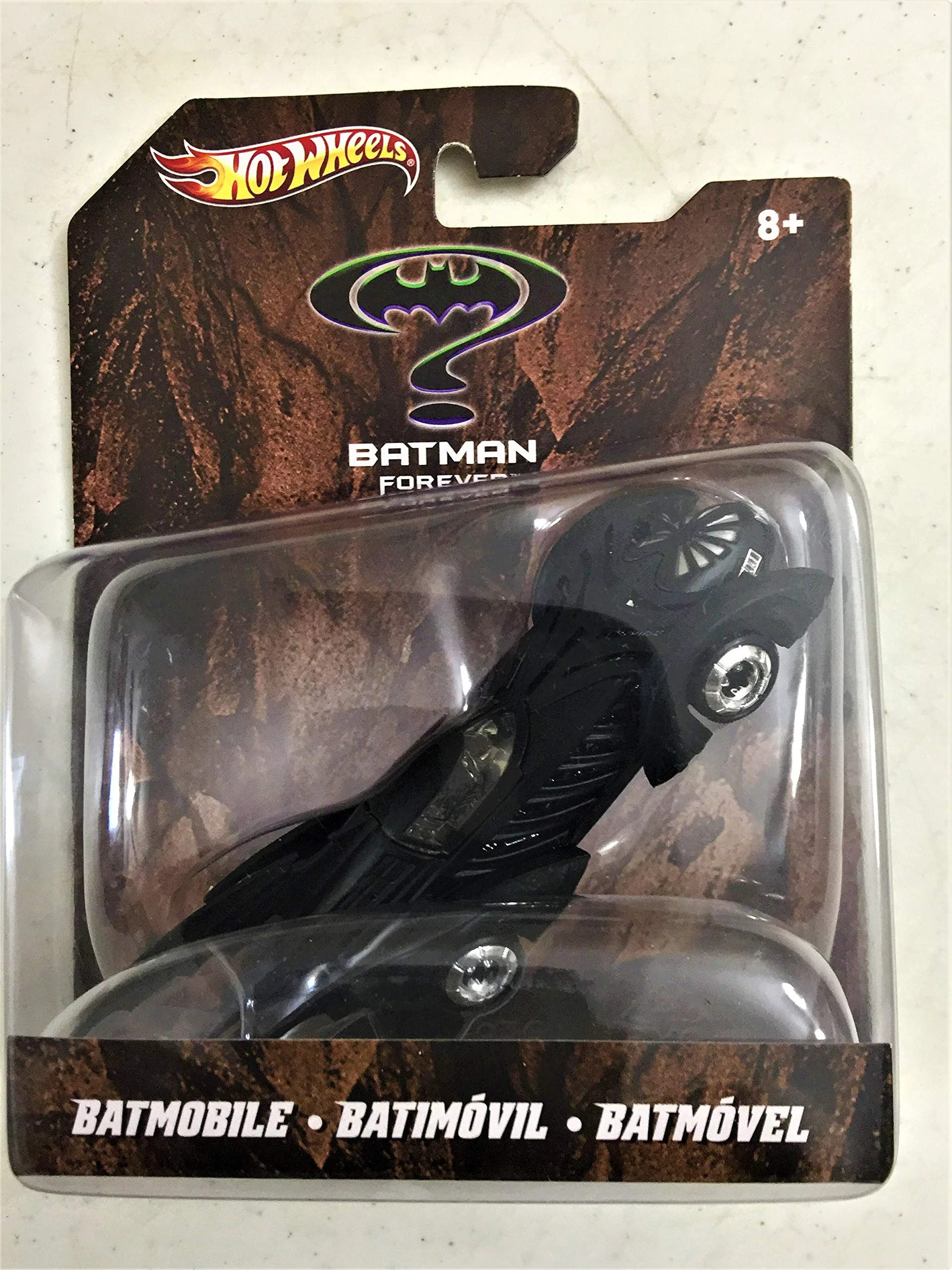 Flexible Hot Wheels 1 50 Batman Batmobile Relaxed