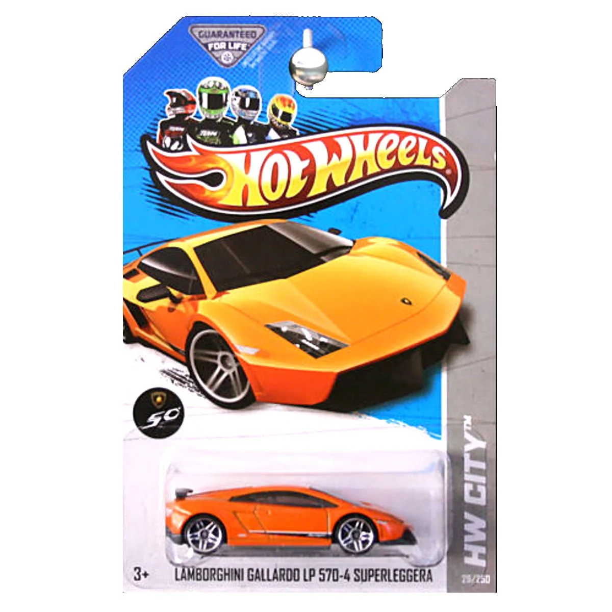 World-Class Hot Wheels 2013 HW City Lamborghini Gallardo LP 570-4 Superleggera Orange Quality