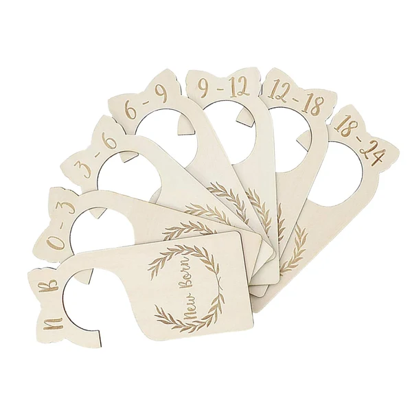 Next-Generation Maxbell 7 Pieces Baby Closet Dividers Clothes Organizers for Bedroom Sophisticated