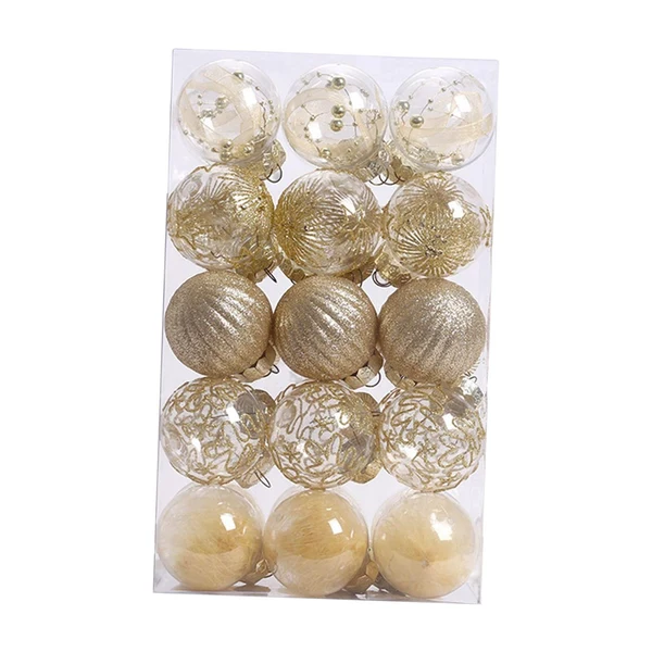 Easy-to-Use Maxbell 30 Large Christmas Ball Ornaments Baubles for New Year Xmas Holiday Aureate High-Performance