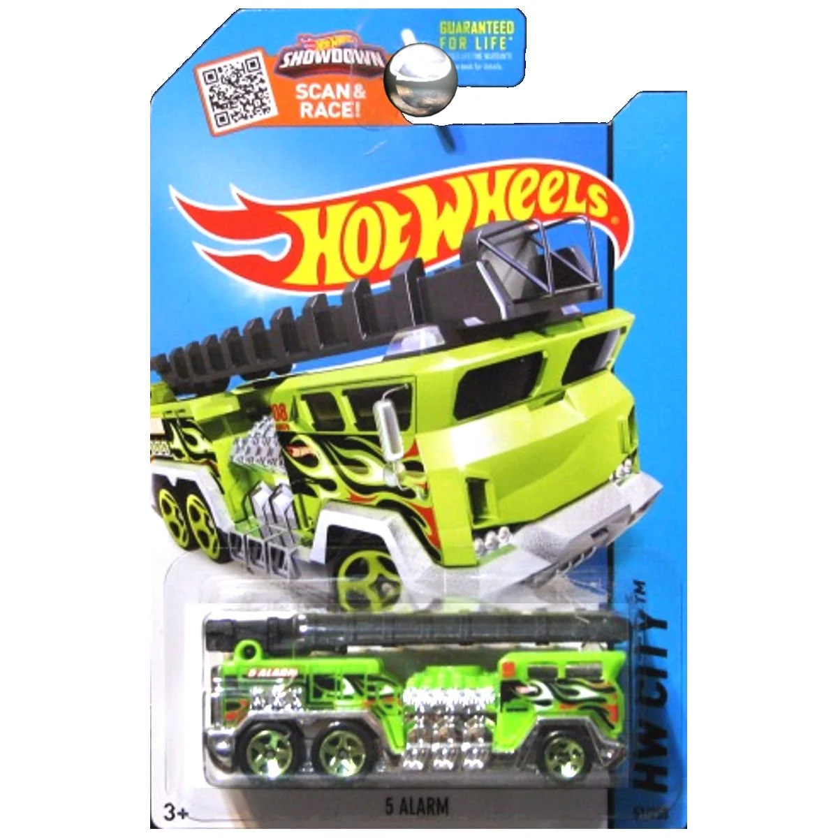 Casual Hot Wheels 2015 HW City 5 Alarm Fire Engine 51 250 Neon Green Superior