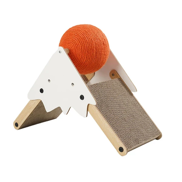 Proven Maxbell Cat Scratcher Wear Resistant Claws Care Indoor Cats Toy Interactive Play Orange Professional
