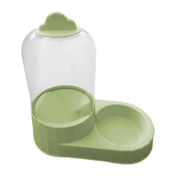 Soft Maxbell Automatic Pet Feeder Food Bowls Food Dispenser Kitten Waterer Bunny Dish Green Food Exceptional
