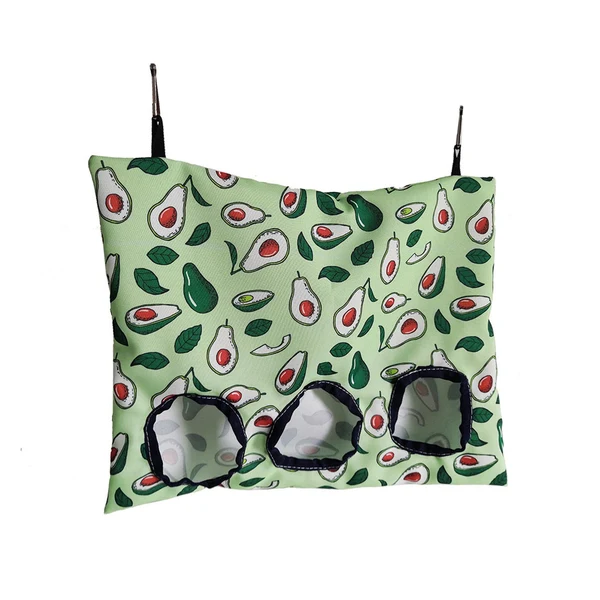 Dependable Maxbell Bunny Guinea Hay Storage Feeding Bags Practical Waterproof Surface Avocado Size L Fine