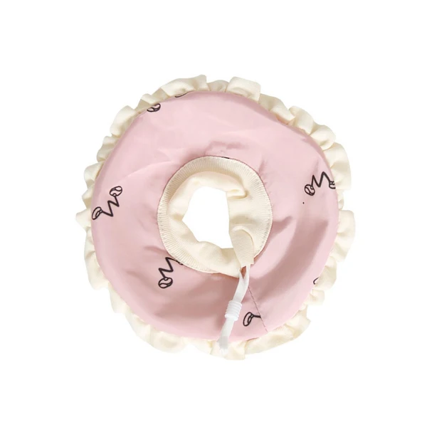 Prestigious Maxbell Recovery Collar Pets Collar Guinea Pigs Anti Bite Lick Hamster Cone Collar Pink L Fashionable