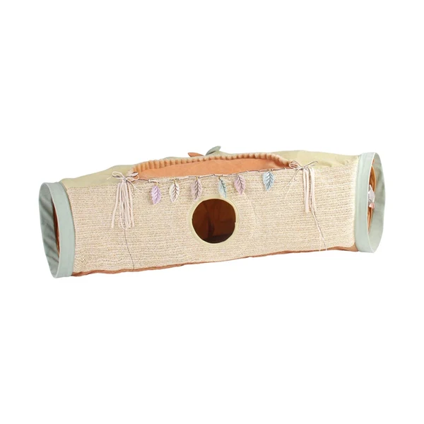 First-Class Maxbell Folding Cat Tunnels Tube Interactive Toys for Ferrets Rabbit Small Animals Orange and Green Easy-to-Use