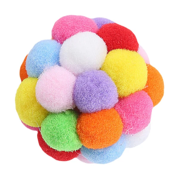 High-End Maxbell Cat Toy Balls with Bells Soft Indoor Cats Kitty Kitten Interactive Cat Toys Multicolor Exclusive