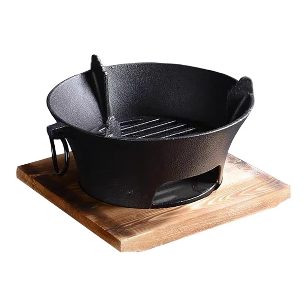 Responsible Maxbell Multifunctional Barbecue Stove Cooking Utensil for Outdoor Camping BBQ Healthy