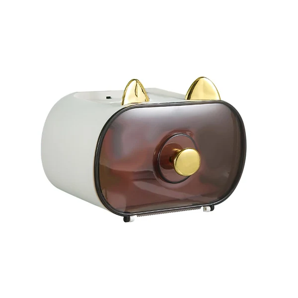 Carefully Designed Maxbell Tissue Case with Handle Decoration Cute for Vanity Countertop Desktop Car White High-Grade