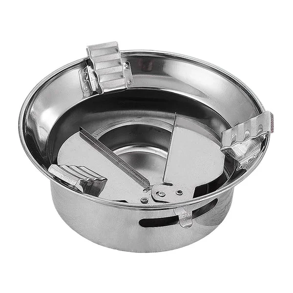 Detailed Maxbell Outdoor Alcohol Stove Stainless Steel for Hiking Fishing Picnic Accessory Refined