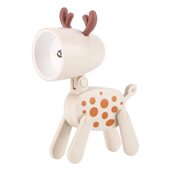 Clean Maxbell Nursery Night Light Bedside Lamp Cartoon for Tabletop Adults Home Decoration Beige Durable